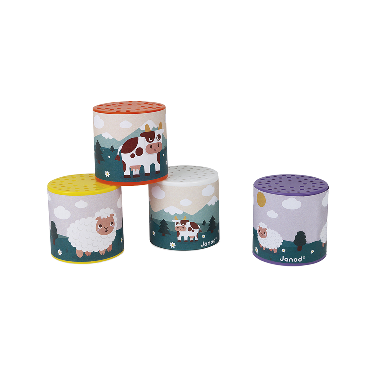 JANOD Boîte à musique Boite a meuh et beeh 