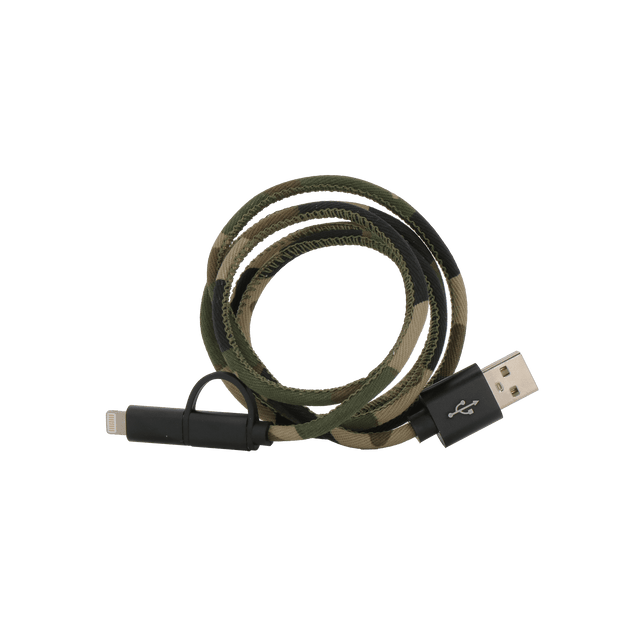 Suck Uk Chargeur CAMO USB coloris vert