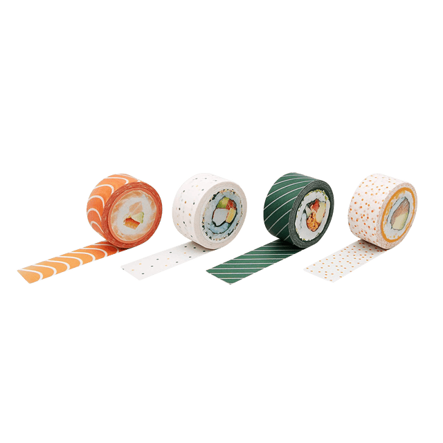 Suck Uk Dévidoir scotch SUSHI coloris multicolore