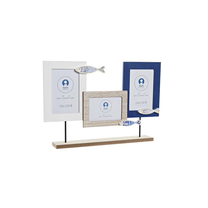 Pêle-mêle Quiberon Brun et bleu