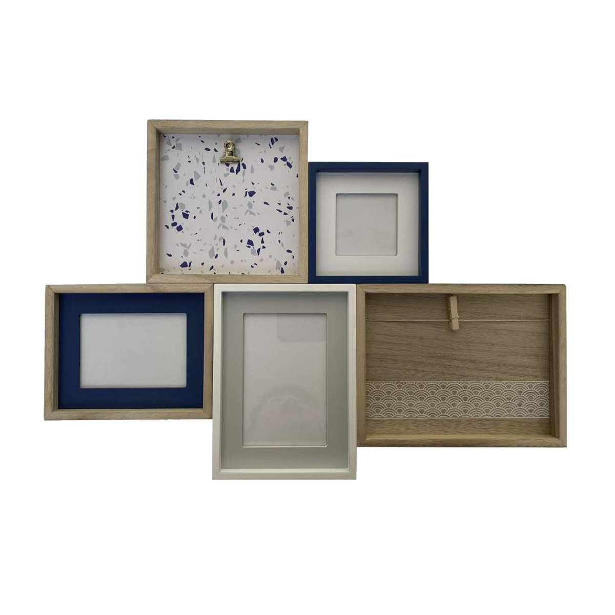 Pêle-mêle Paimpol Brun et bleu