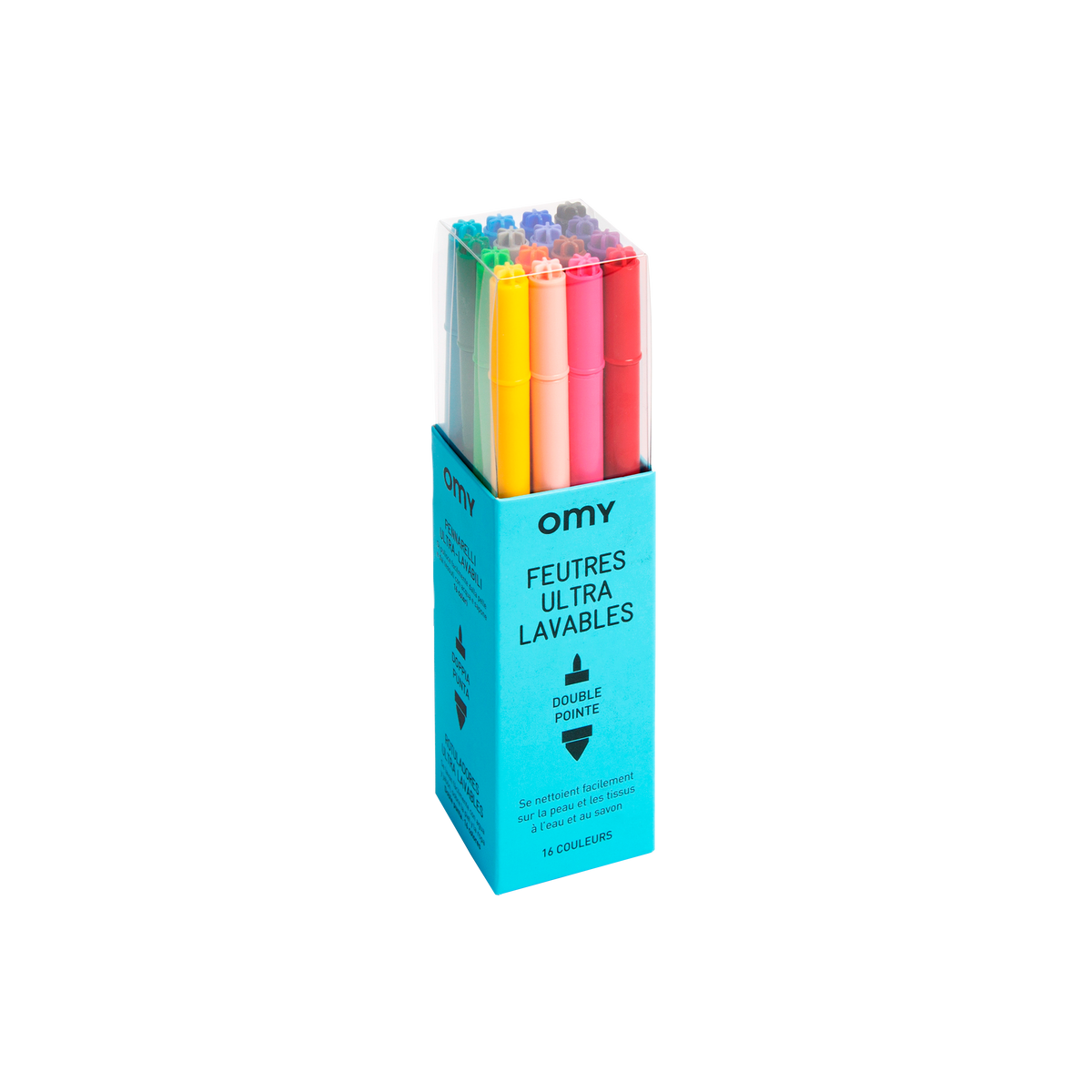 OMY Feutres Feutres ultralavables Multicolore