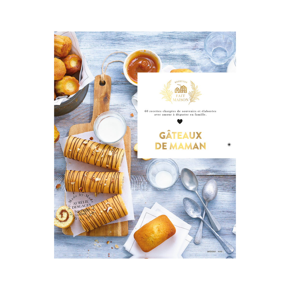 HACHETTE PRATIQUE Livre cuisine Gâteaux de maman Multicolore