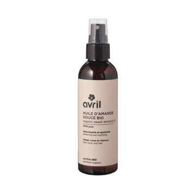 AVRIL Huile corps et visage Huile végétale d'amande douce Brun Amande 100ML