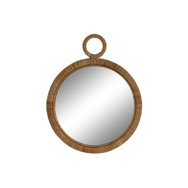 Miroir en rotin RAKSHA