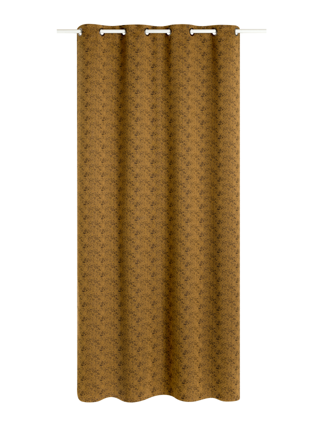Rideau OSSIDO coloris camel 140 x 260 cm