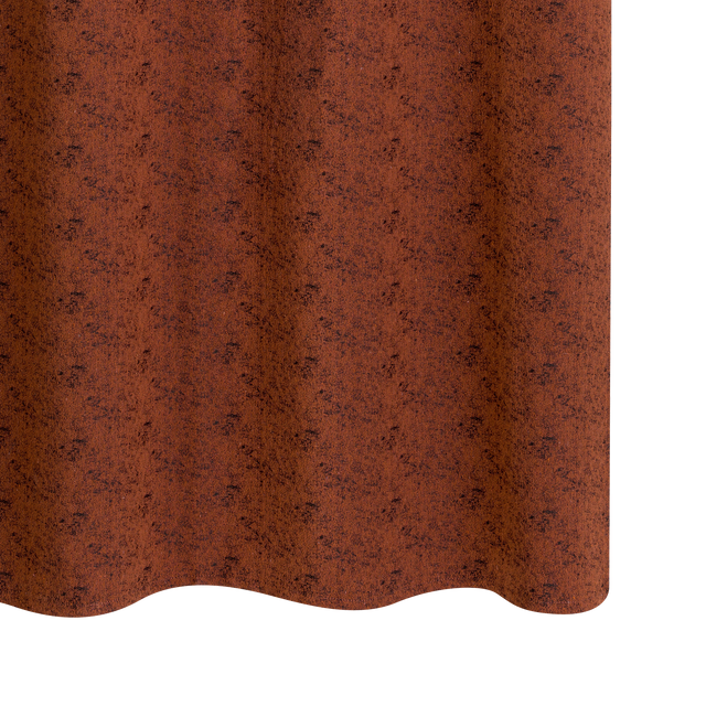 Rideau OSSIDO coloris brique 140 x 260 cm