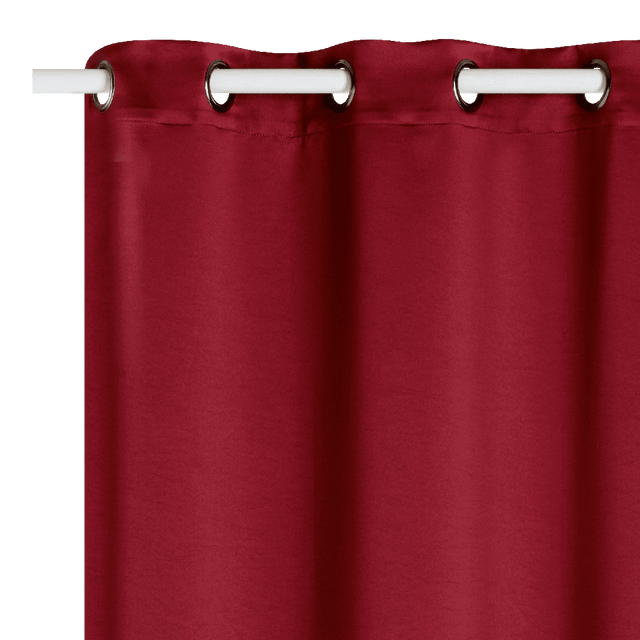 Rideau SYBILLA coloris marsala 140 x 260 cm