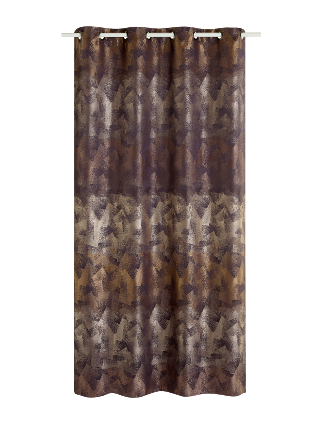 Rideau NADEJDA coloris mordoré 140 x 260 cm