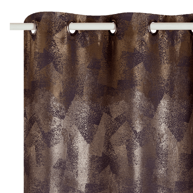 Rideau NADEJDA coloris mordoré 140 x 260 cm