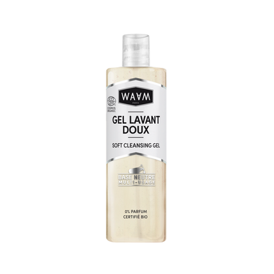 WAAM Shampoing Gel lavant doux Blanc 400ML