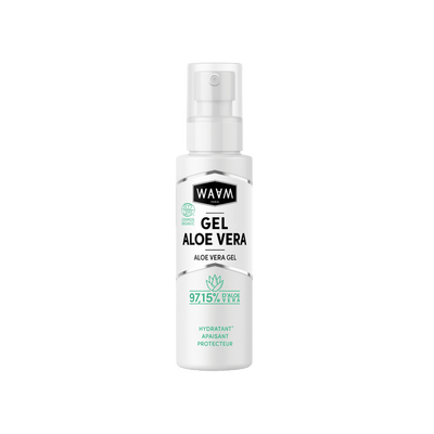 WAAM Soin visage Gel d’aloe vera bio Argent Aloe vera 200ML