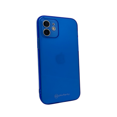 PIU FORTY Coque de téléphone Coque tpu iphone 12 bleu fluo Bleu