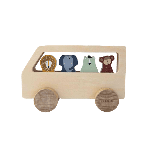 Trixie Baby Jeu d'éveil BUS ANIMAUX