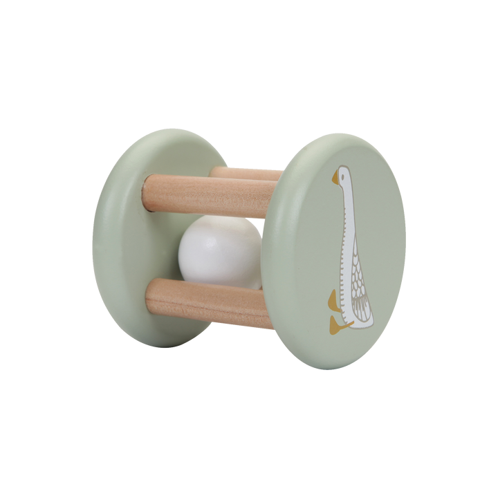 LITTLE DUTCH Hochet Little goose Vert