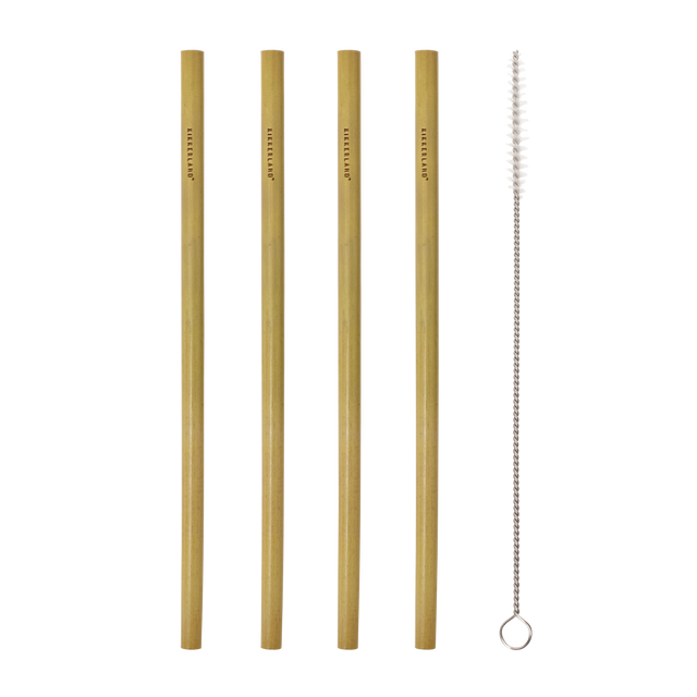 Kikkerland Pailles SLURP coloris naturel