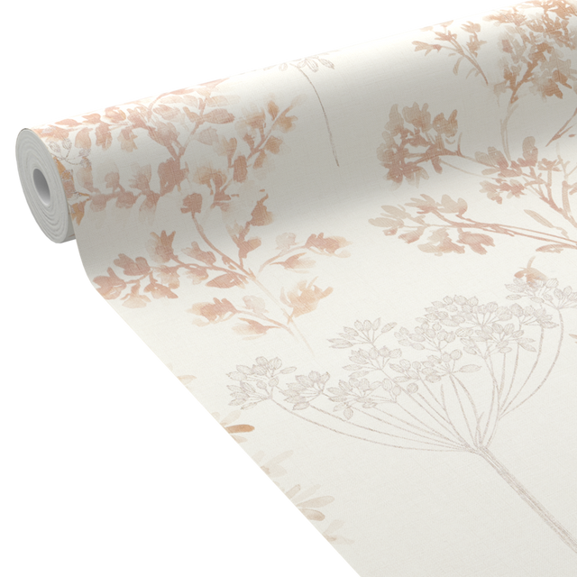 Papier peint intissé HOLLY coloris nude