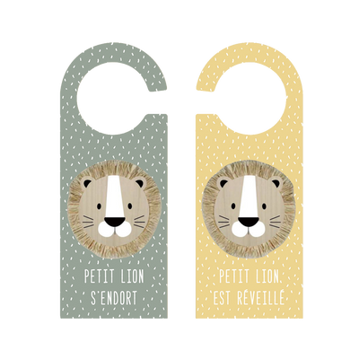 4MURS Déco de porte Fun jungle Multicolore