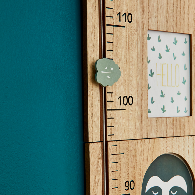 4MURS Toise FUN JUNGLE coloris bois