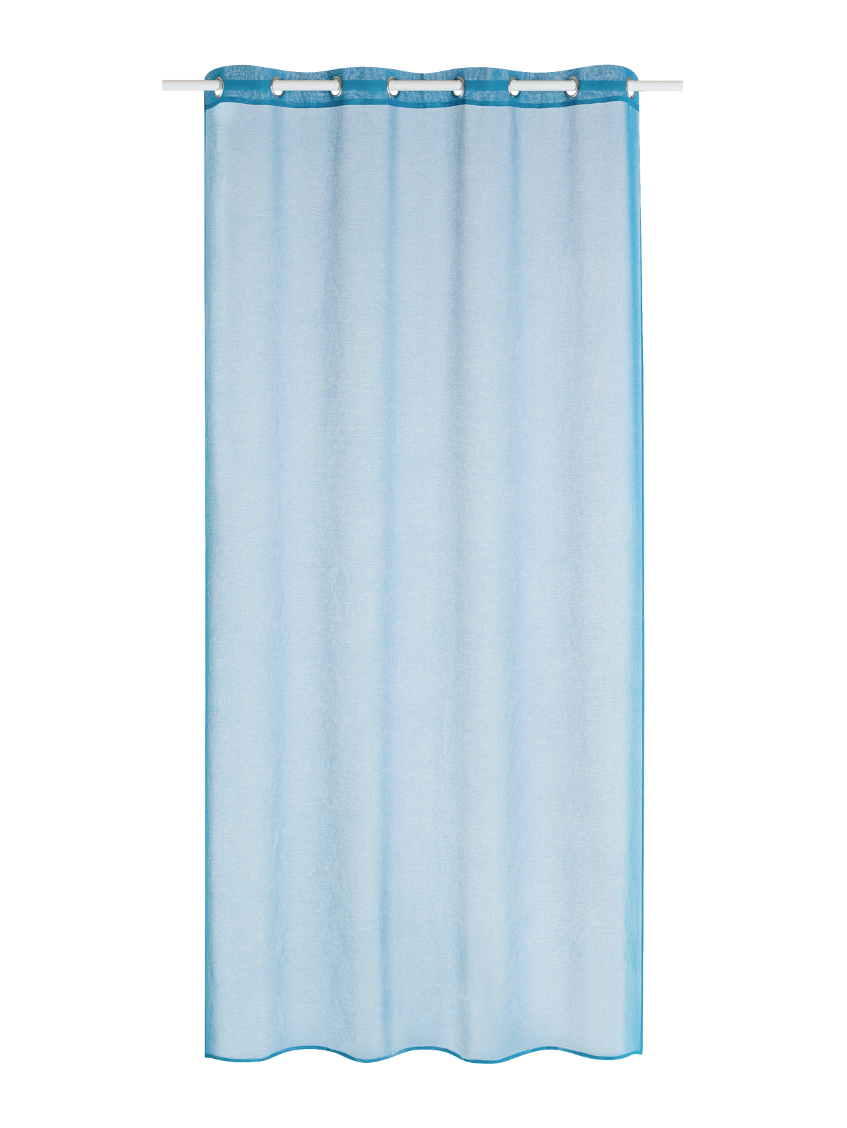 Voilage Colors Bleu turquoise