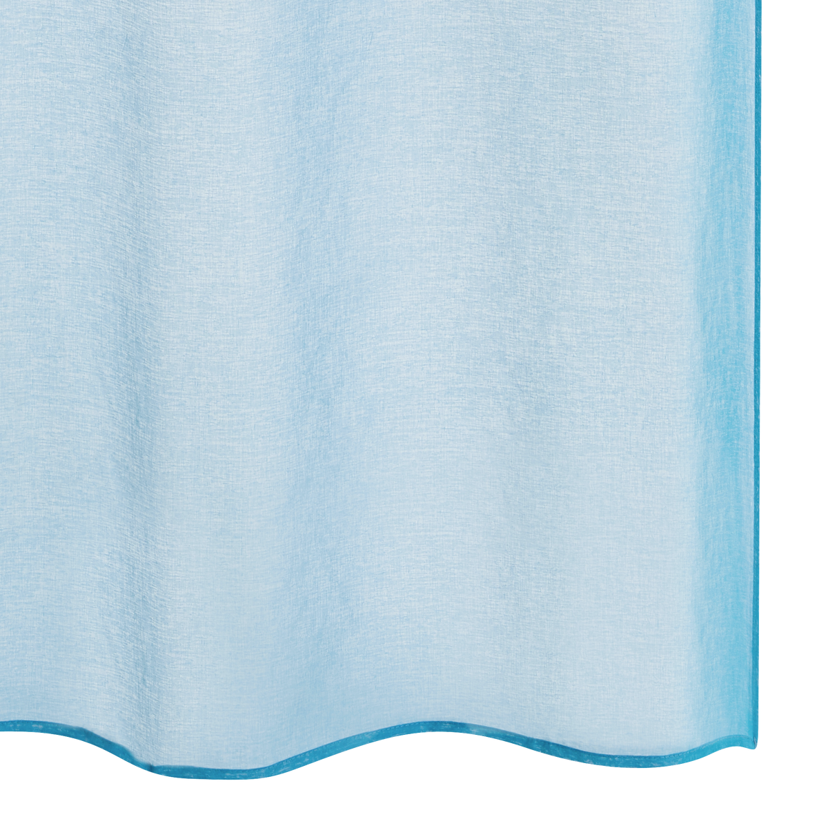 Voilage Colors Bleu turquoise