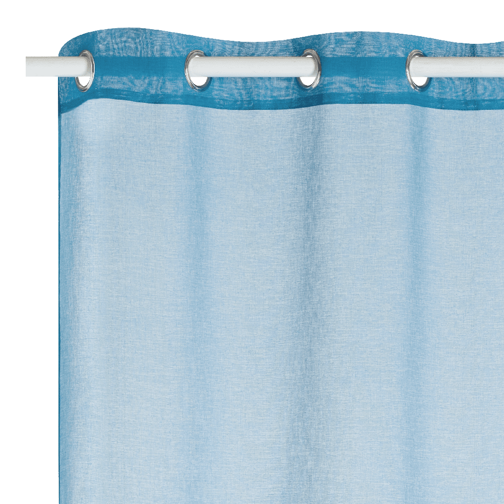 Voilage Colors Bleu turquoise