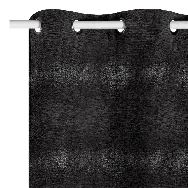 Rideau thermique BRUMA coloris noir 140 x 260 cm