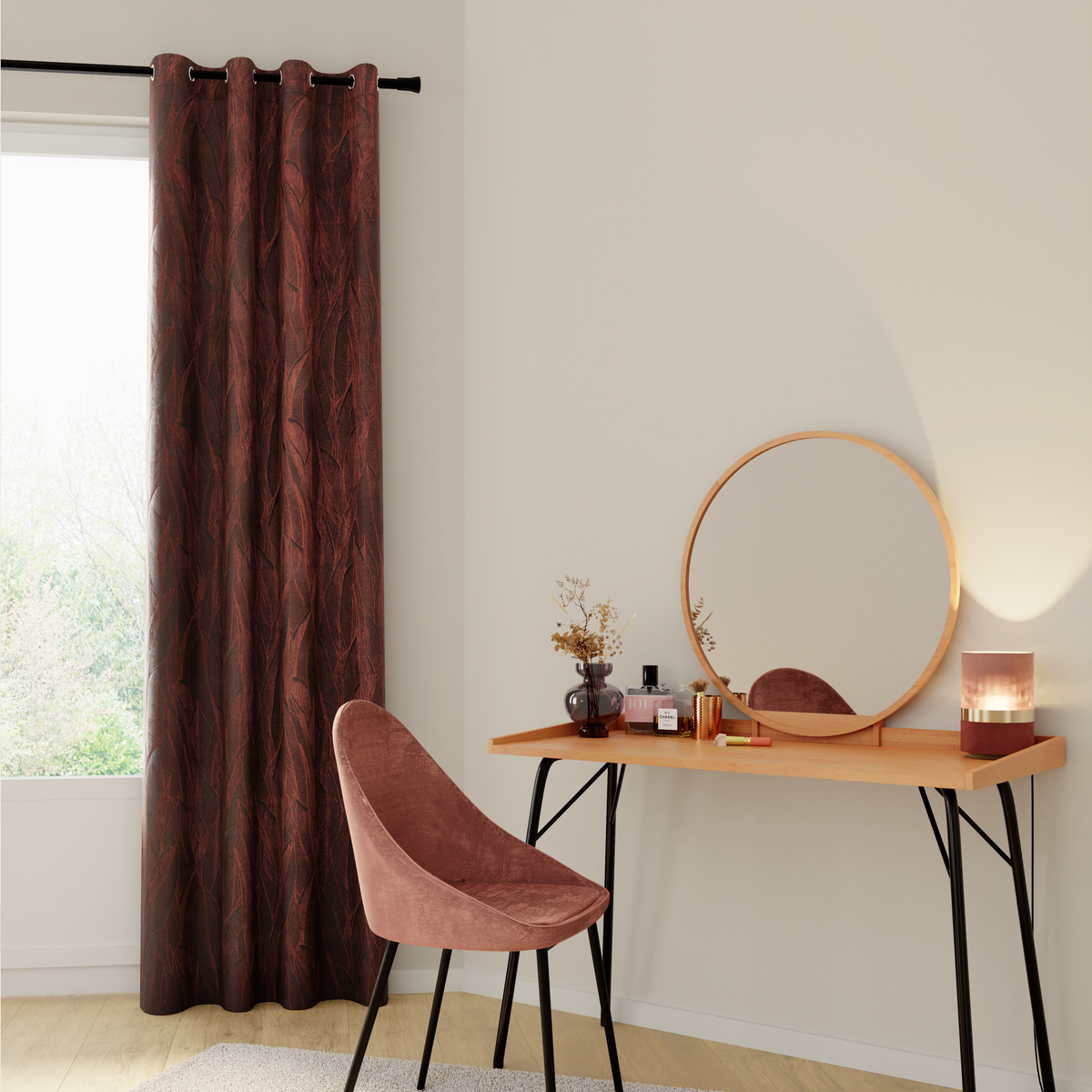 Rideau Kentia Cuivre