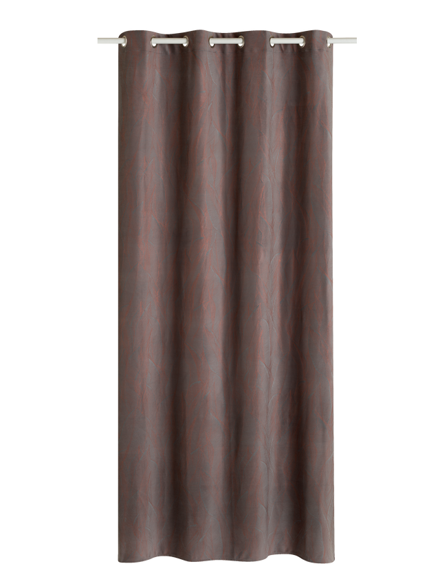Rideau KENTIA coloris cuivre 140 x 260 cm