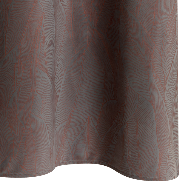 Rideau KENTIA coloris cuivre 140 x 260 cm