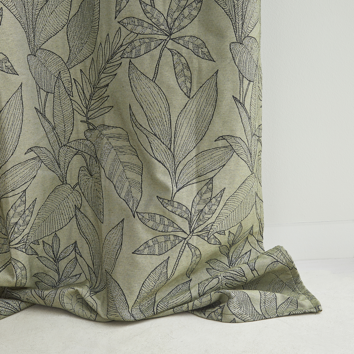 Rideau Kerala Vert olive