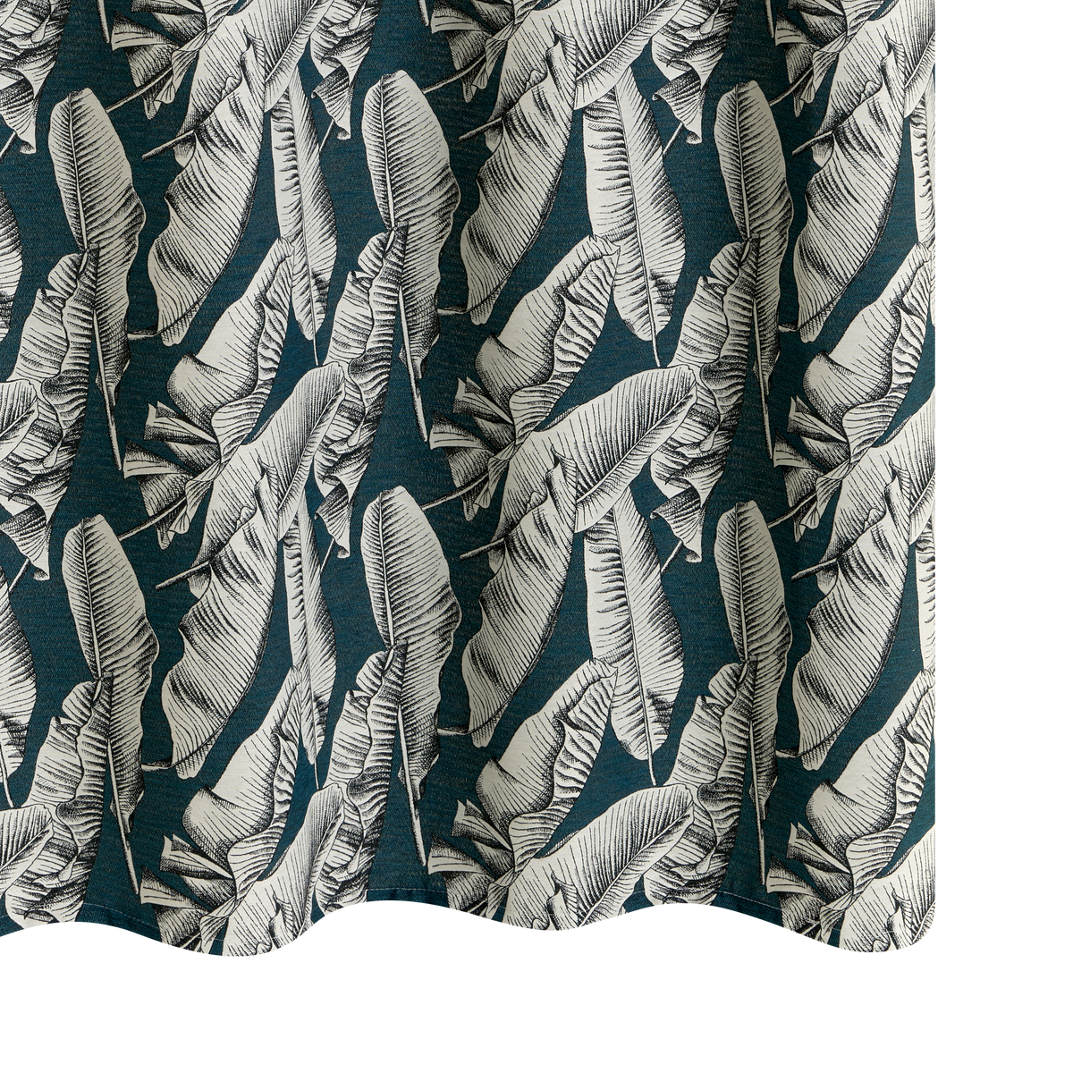 Rideau Yaho Bleu paon