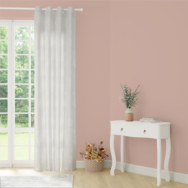 Voilage SCHAB coloris ivoire 140 x 240 cm