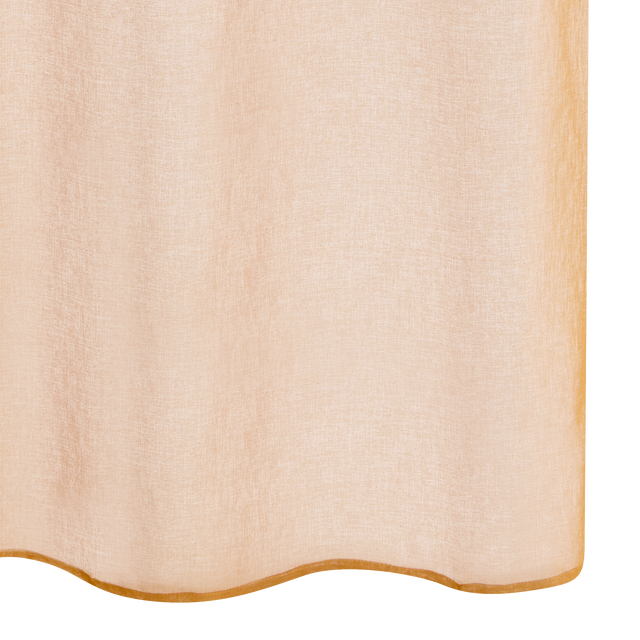 Voilage COLORS coloris ambre 140 x 260 cm