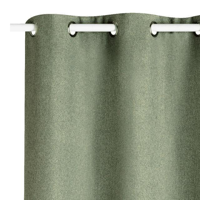4MURS Rideau thermique ANDREA vert de gris 140 x 260 cm