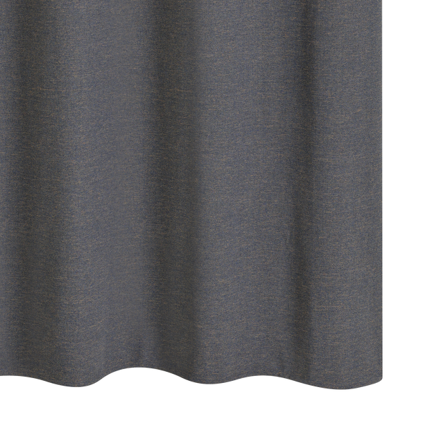 Rideau thermique AKHANE coloris indigo 140 x 260 cm