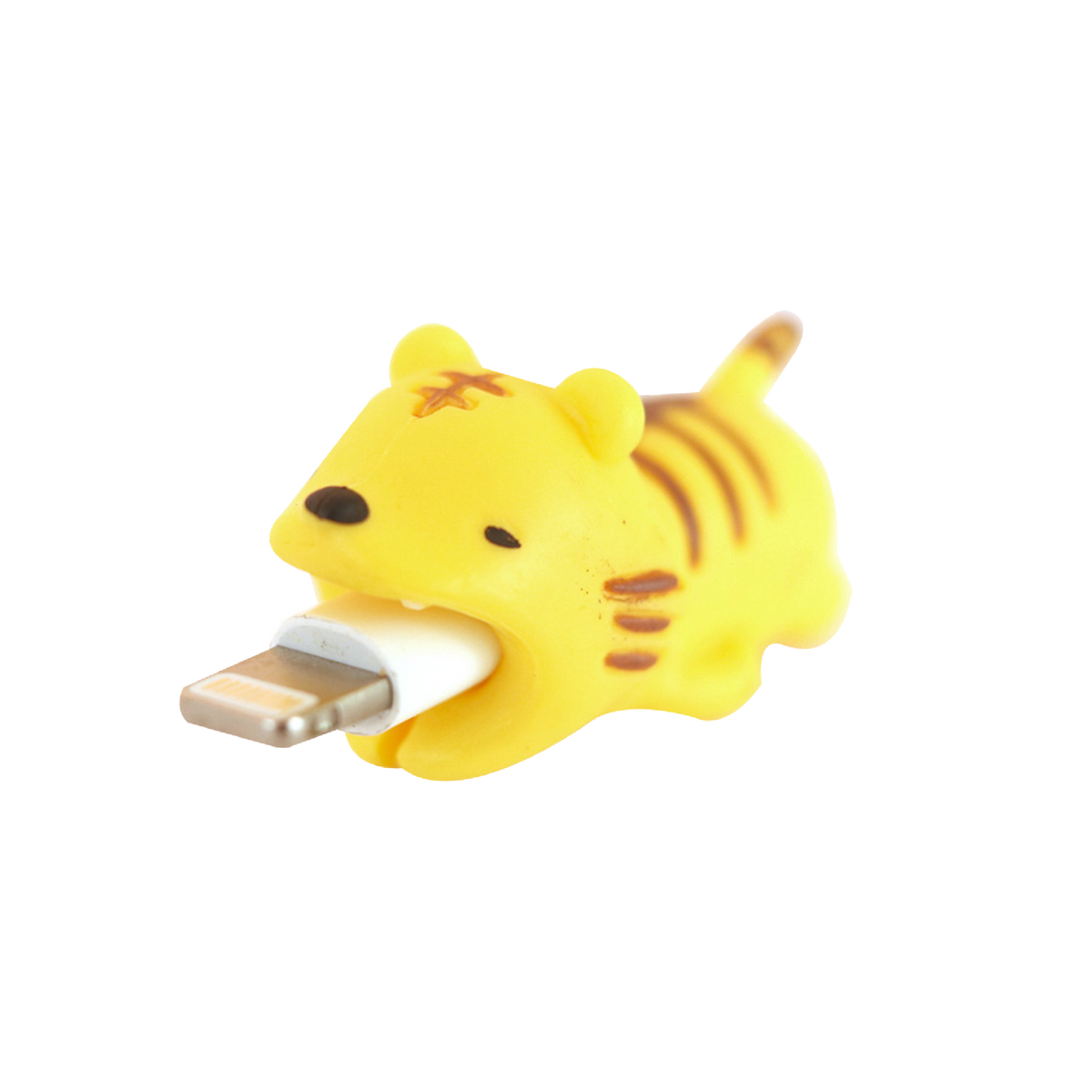 LA PETITE ÉPICERIE Accessoire ordinateur Protège cable tigre Jaune