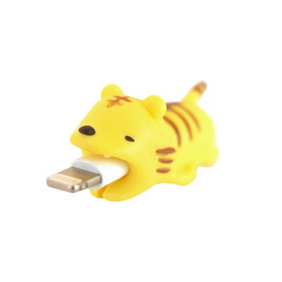 LA PETITE ÉPICERIE Accessoire ordinateur Protège cable tigre Jaune