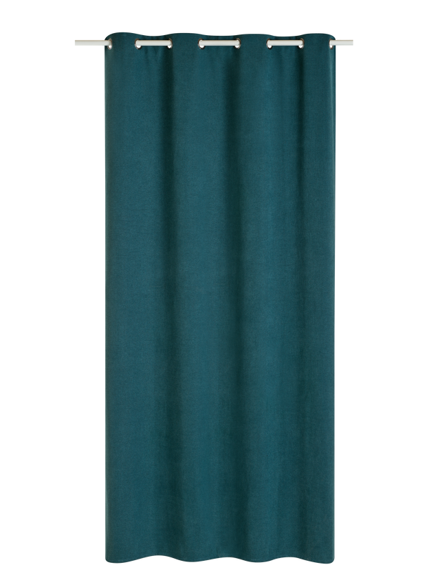 4MURS Rideau thermique KODI coloris bleu paon 140 x 260 cm