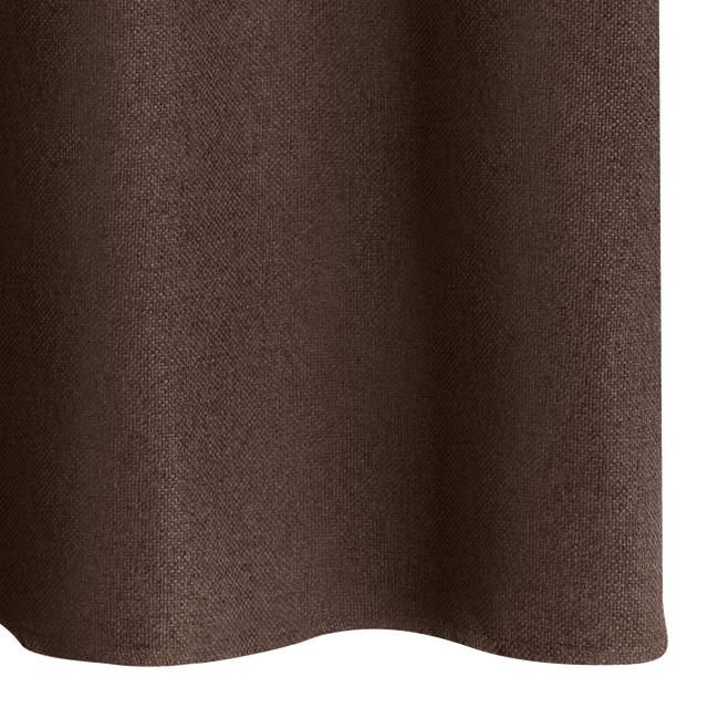 Rideau thermique ANDREA coloris brun 140 x 260 cm