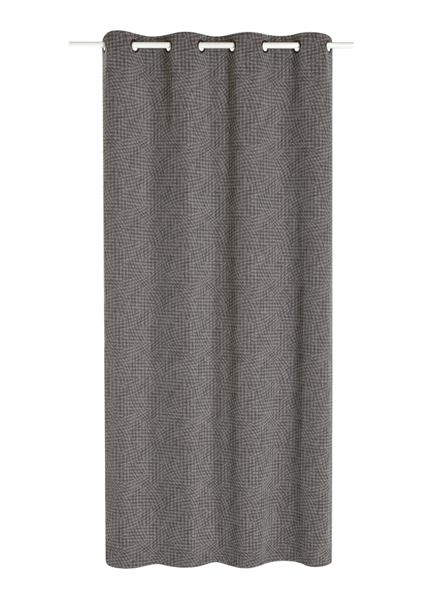 Rideau BENDICHT coloris gris cendré 140 x 260 cm