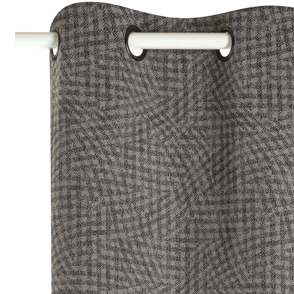 Rideau Bendicht Gris cendré