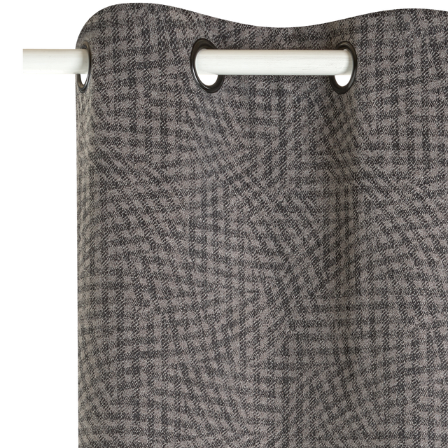 Rideau BENDICHT coloris gris cendré 140 x 260 cm
