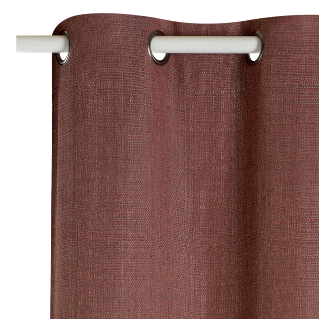 Rideau DAVILIEN coloris cognac 140 x 260 cm