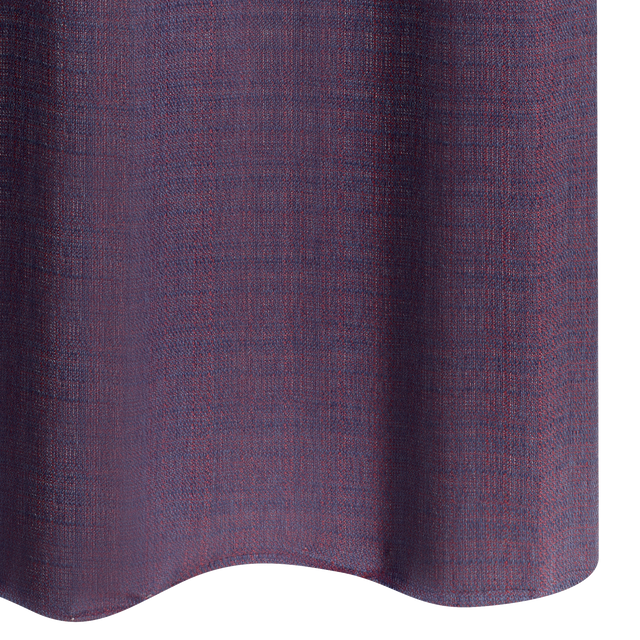 Rideau DAVILIEN coloris bleu rougi 140 x 260 cm