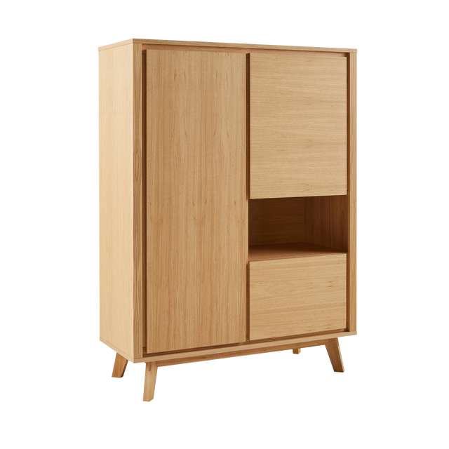 4MURS Buffet FIGARI coloris chêne clair