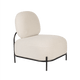 Fauteuil Polly Blanc 1 place