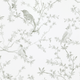 Papier peint intissé Faustine Vert de gris