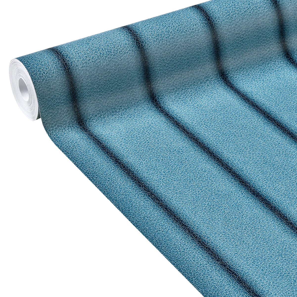 4MURS Papier peint intissé Floyd Bleu moyen