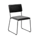 Chaise Cornelia Noir 1 place